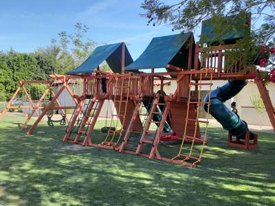 large wooden playsets from woodplay near me mesa AZ